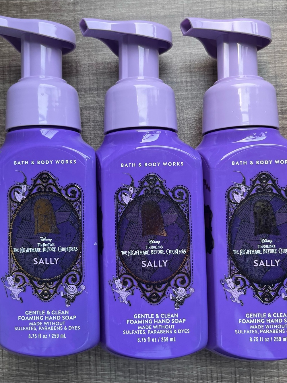 Bath & Body Works Sally Gentle & Clean Foaming Hand Soap - Bundle 3